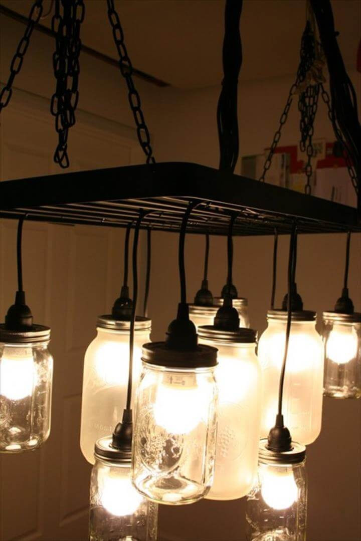 Best ideas about DIY Mason Jar Light Fixtures
. Save or Pin 35 Mason Jar Lights Do It Yourself Ideas Now.