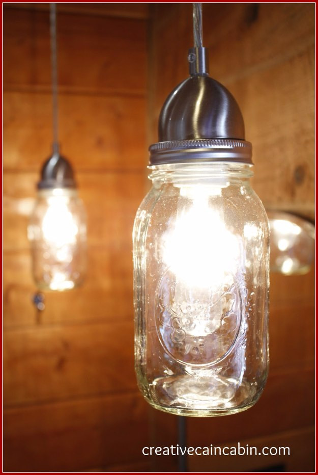 Best ideas about DIY Mason Jar Light Fixtures
. Save or Pin 32 DIY Mason Jar Lighting Ideas DIY Joy Now.