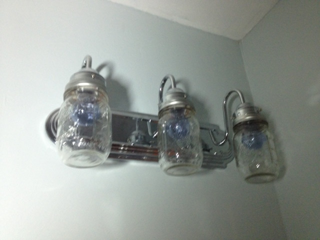 Best ideas about DIY Mason Jar Light Fixtures
. Save or Pin Two It Yourself DIY mason jar light fixture on the cheap Now.