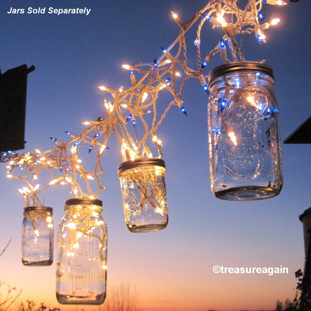 Best ideas about DIY Mason Jar Lights
. Save or Pin Fairy Lights Lanterns 6 DIY Mason Jar Hangers Twist Now.