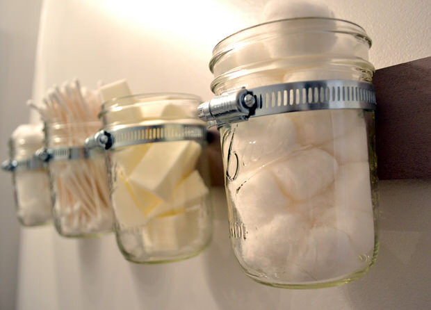 Best ideas about DIY Mason Jar Organizer
. Save or Pin DIY Makeup Storage Ideas Now.