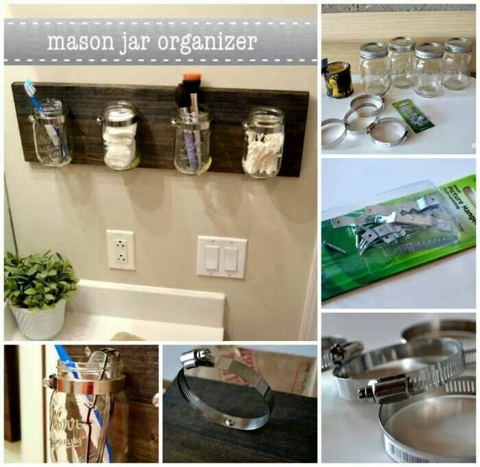 Best ideas about DIY Mason Jar Organizer
. Save or Pin Mason jar organizer DIY Cute Ideas Now.