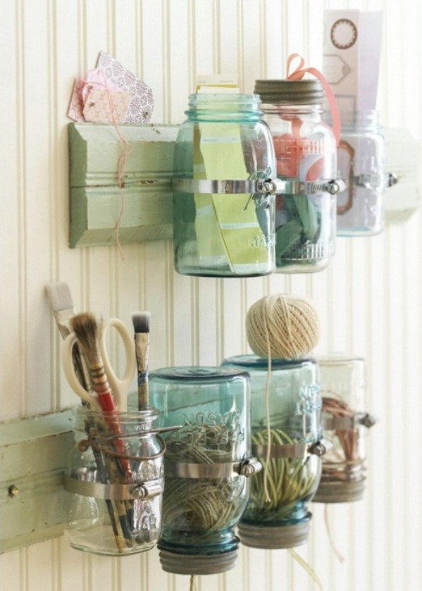 Best ideas about DIY Mason Jar Organizer
. Save or Pin Top 15 Most Creative DIY Mason Jar Craft Ideas Women s Now.