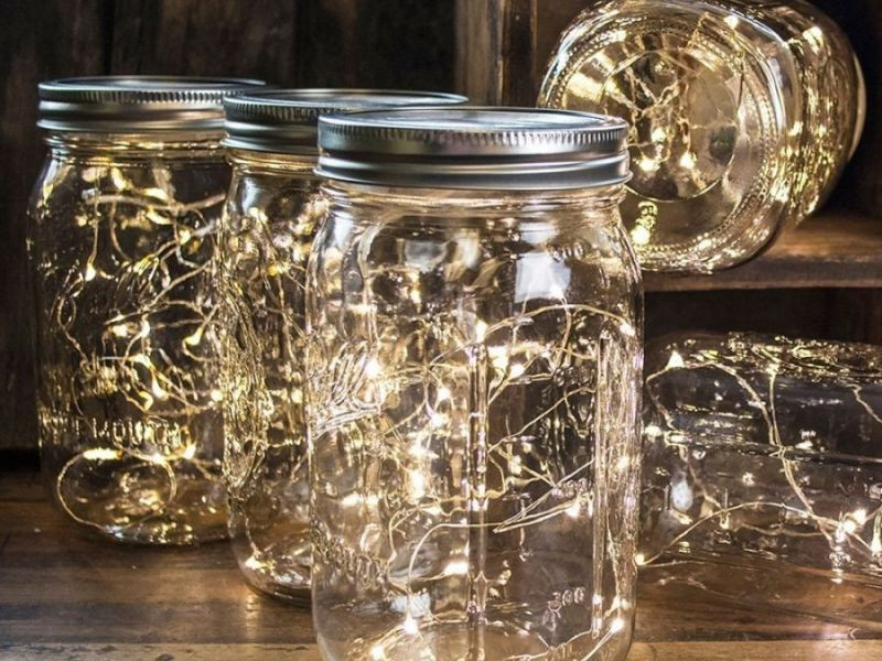 Best ideas about DIY Mason Jar String Lights
. Save or Pin Buy or DIY Crafty String Light Lanterns Now.
