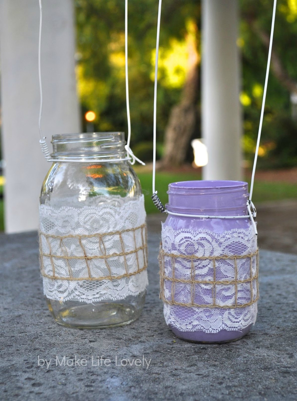 Best ideas about DIY Mason Jar
. Save or Pin DIY Mason Jar Lanterns Make Life Lovely Now.