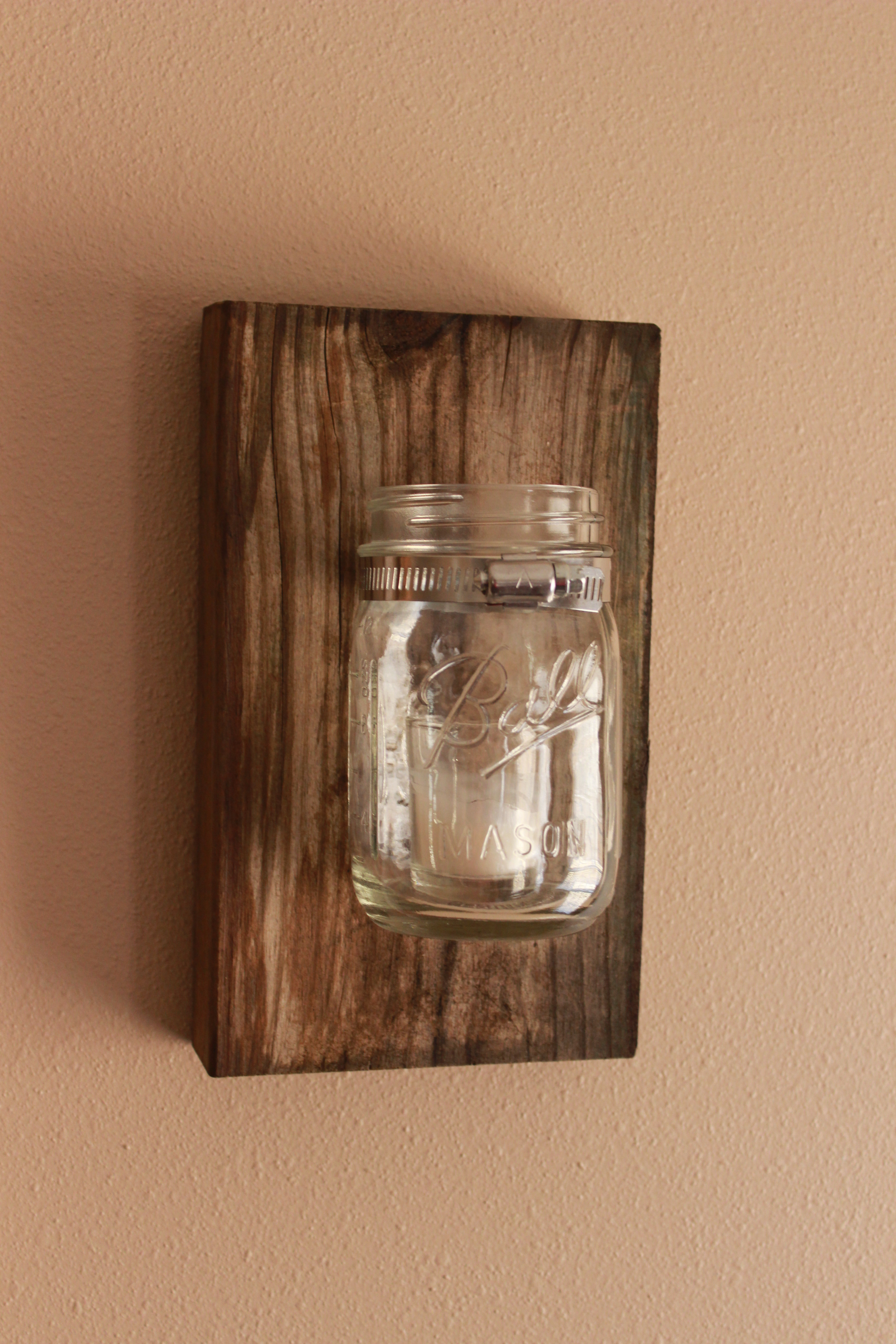 Best ideas about DIY Mason Jar Wall Decor
. Save or Pin DIY Mason Jar Wall Decor Now.