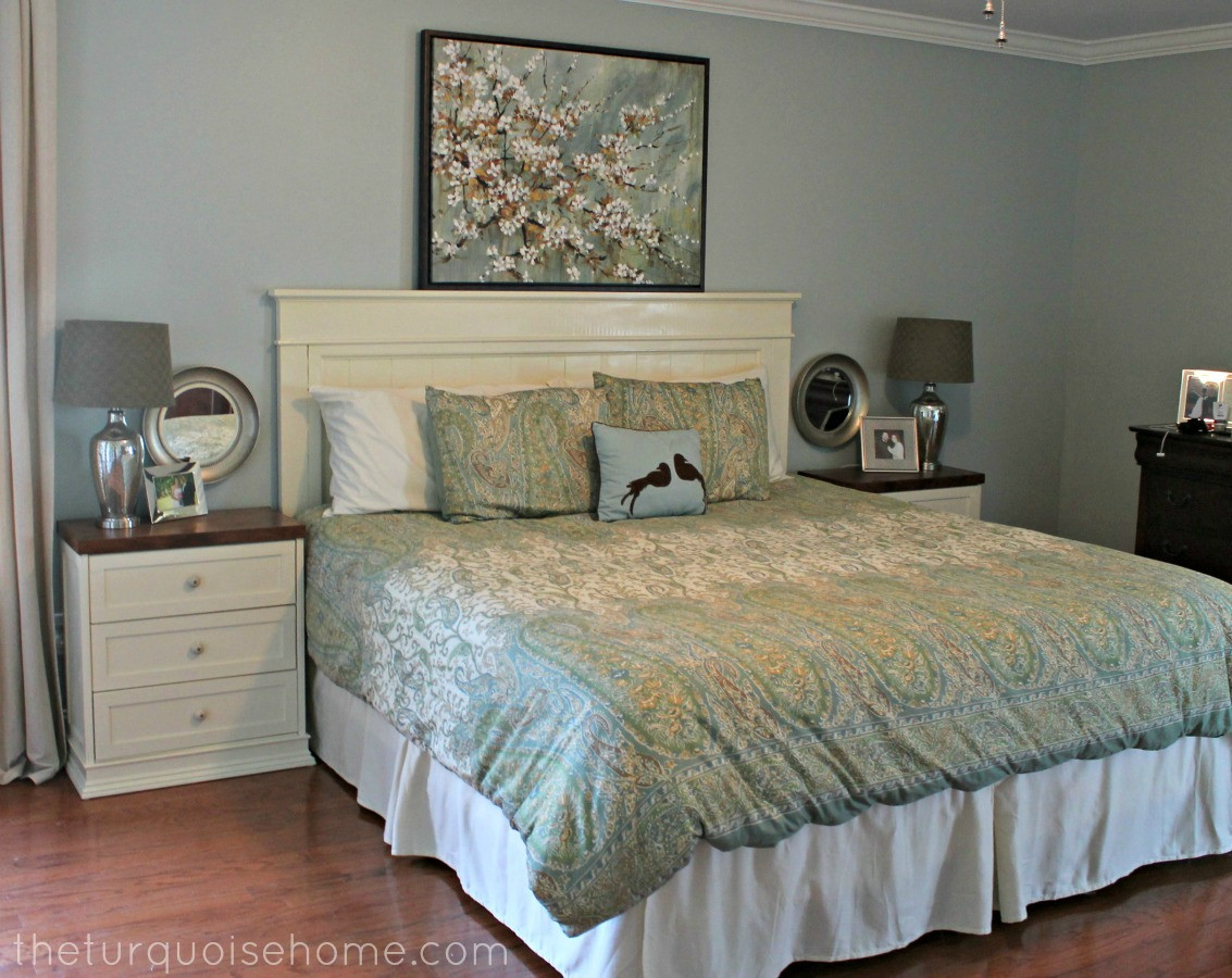 Best ideas about DIY Master Bedrooms
. Save or Pin DIY Headboard master bedroom update Now.