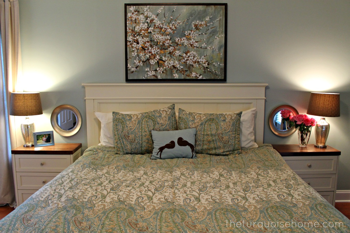 Best ideas about DIY Master Bedrooms
. Save or Pin DIY Headboard master bedroom update Now.