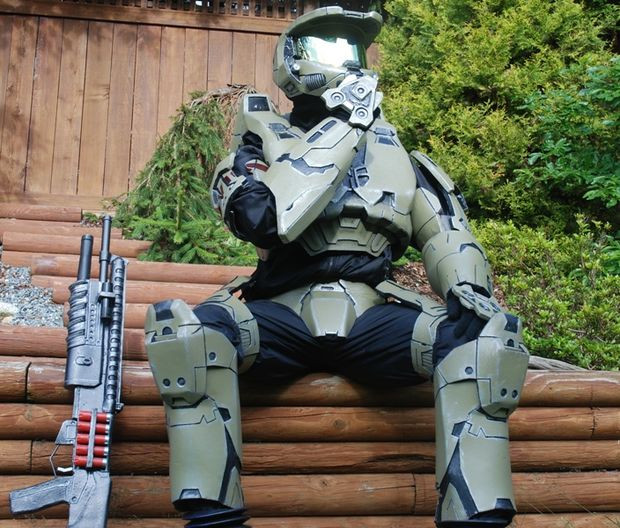Best ideas about DIY Master Chief Costume
. Save or Pin How to make foam Halo armor Now.