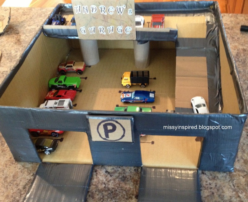 Best ideas about DIY Matchbox Car Garage
. Save or Pin Missy Inspired Matchbox car garage Now.
