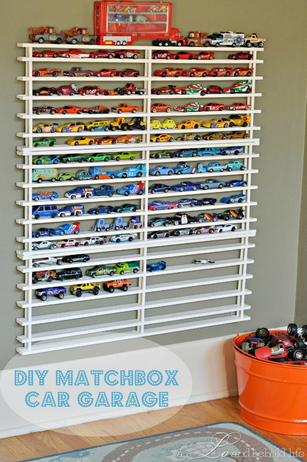 Best ideas about DIY Matchbox Car Garage
. Save or Pin DIY Matchbox Car Garage by a Lo and Behold Life — BonBon Break Now.
