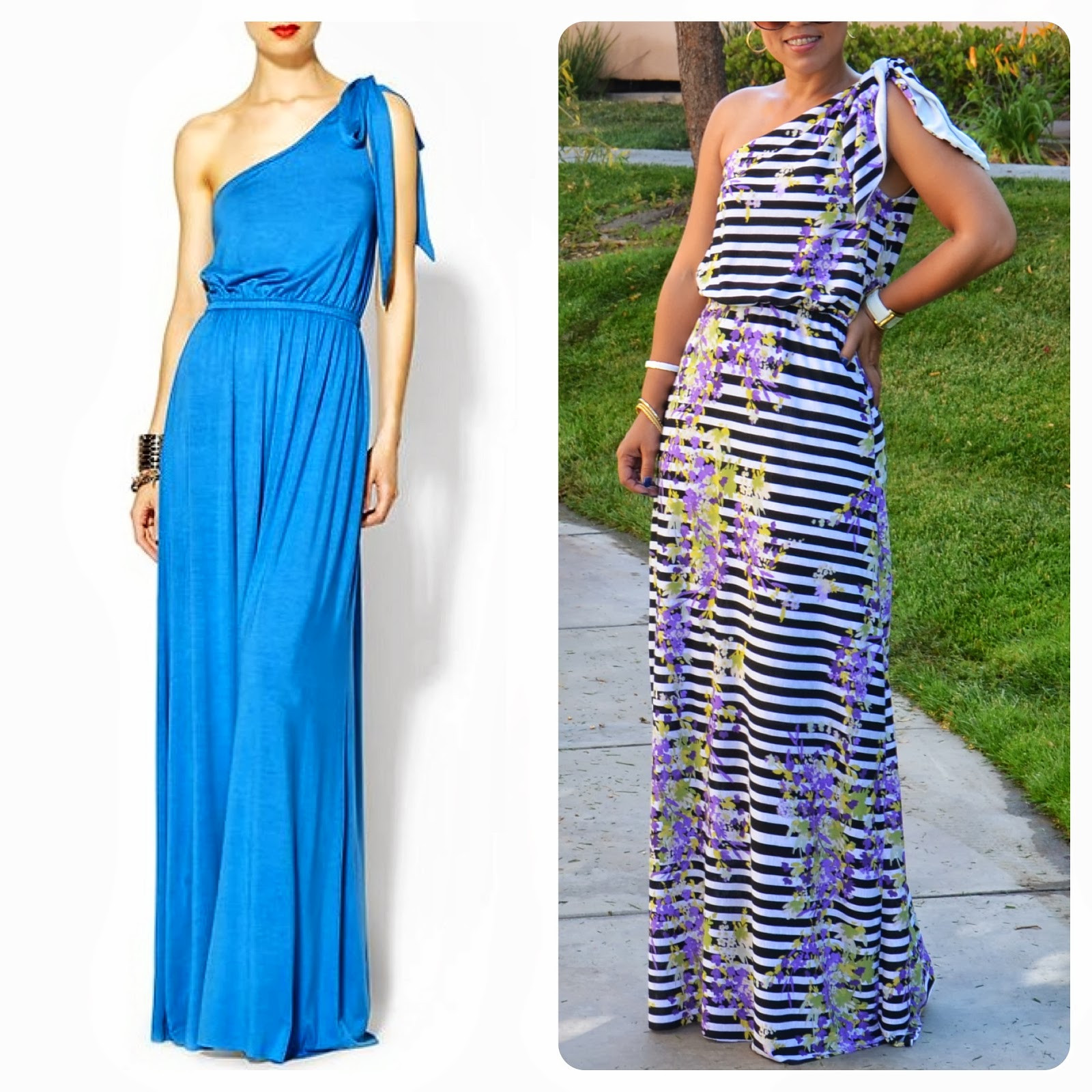 Best ideas about DIY Maxi Dress
. Save or Pin DIY e Shoulder Maxi Dress Simplicity 2178 Modified Now.