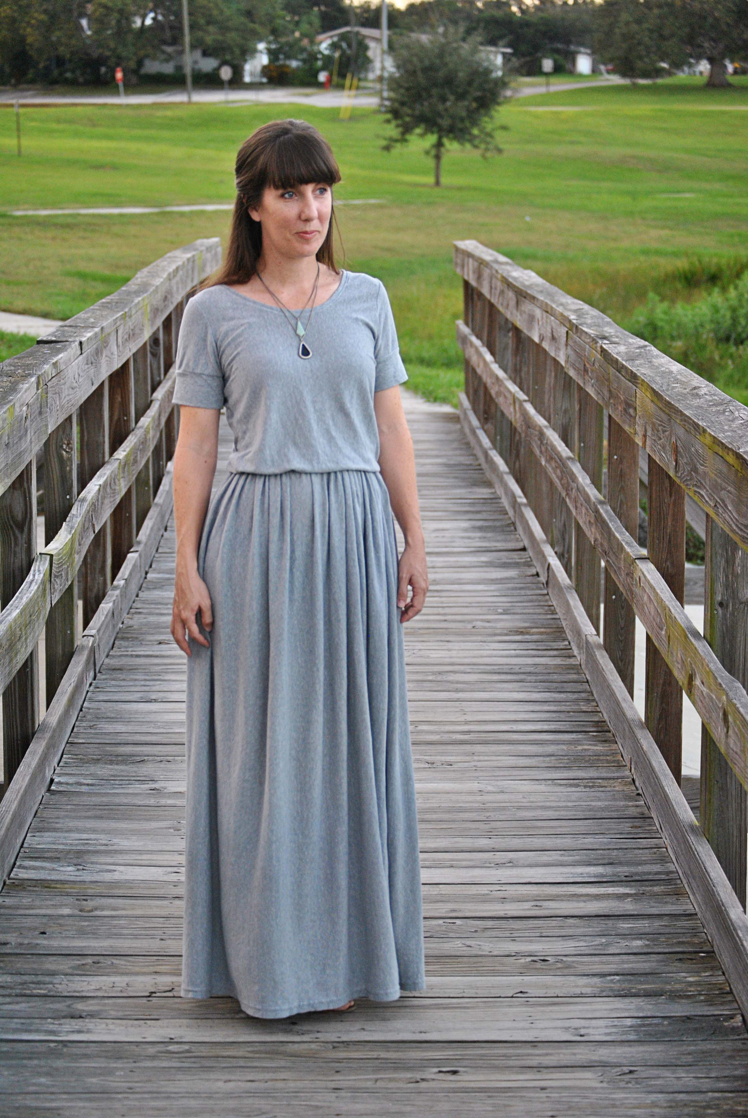 Best ideas about DIY Maxi Dresses
. Save or Pin Maxi Dress from a Jersey Knit Sheet Dandelion Drift Now.