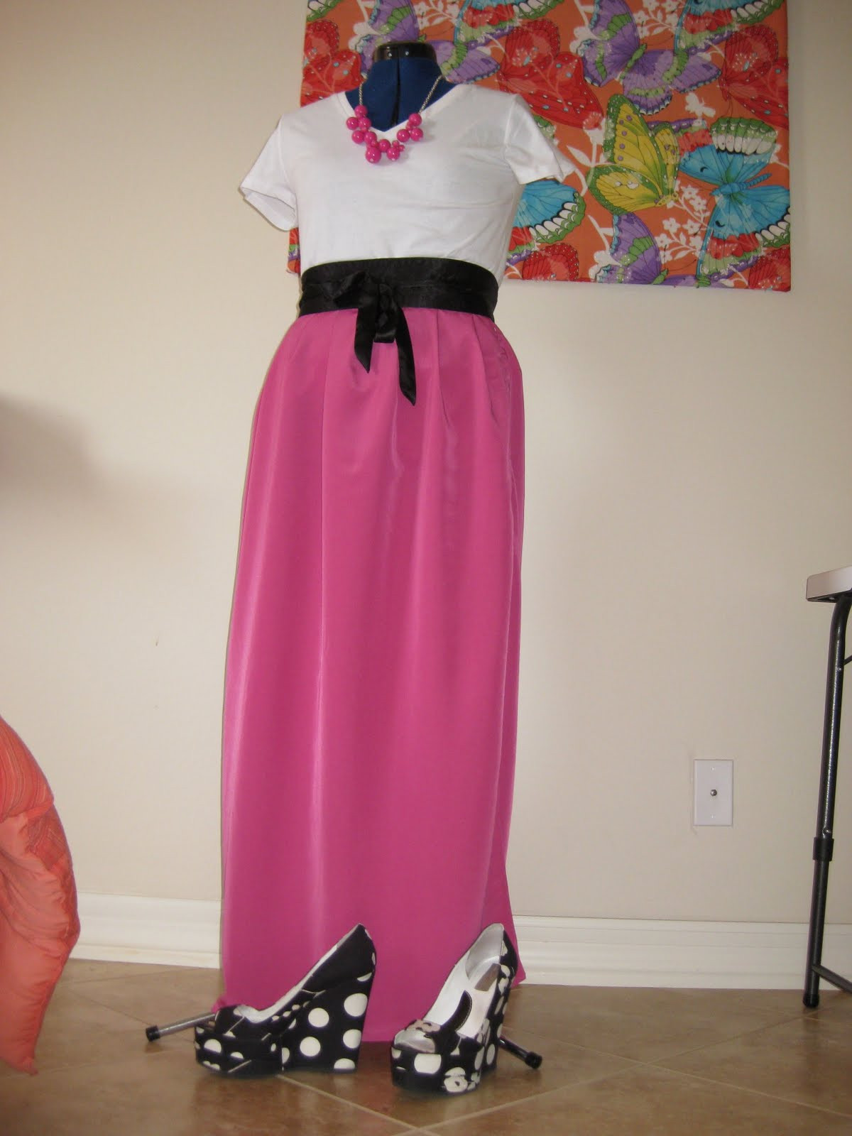 Best ideas about DIY Maxi Skirt
. Save or Pin one hour a day DIY Jil Sander inspired maxi skirt and Now.