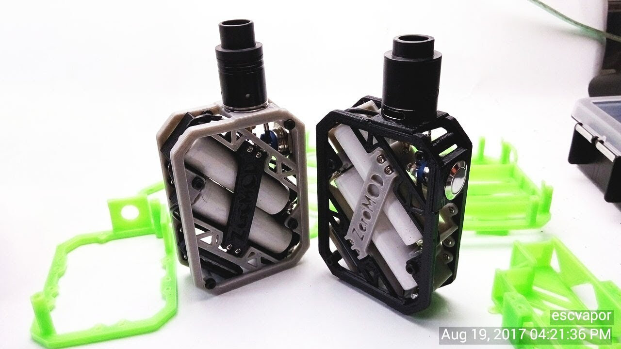 Best ideas about DIY Mechanical Box Mod
. Save or Pin ZeroMOD by ESC DIY BOX MOD UNREGULATED Now.