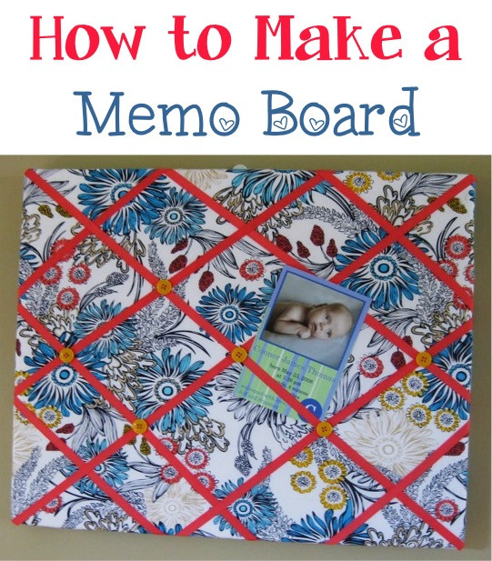 Best ideas about DIY Memo Board
. Save or Pin DIY Memo Board With Ribbon How to Make Yours The Now.
