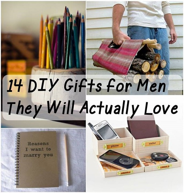 Best ideas about DIY Men Gifts
. Save or Pin DIY Gifts Your Man Would Love to Receive AllDayChic Now.