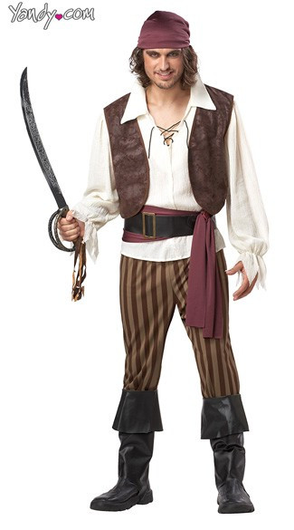 Best ideas about DIY Mens Pirate Costume
. Save or Pin Rogue Pirate Costume Deluxe Mens Pirate Costume y Now.