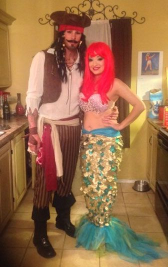 Best ideas about DIY Mermaid Costume College
. Save or Pin 55 Halloween Costume Ideas for Couples Now.