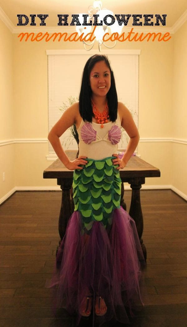 Best ideas about DIY Mermaid Costume College
. Save or Pin DIY Halloween Mermaid Costume College Now.