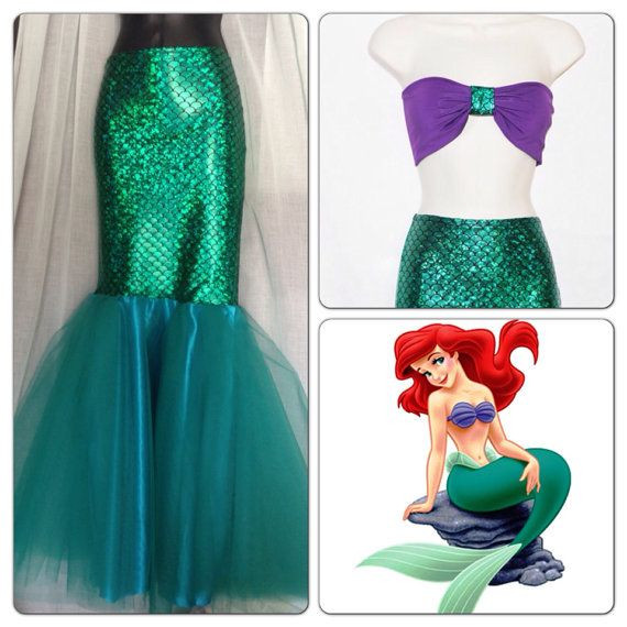 Best ideas about DIY Mermaid Costume For Adults
. Save or Pin LITTLE MERMAID Full Mermaid Tail Birthday by Now.