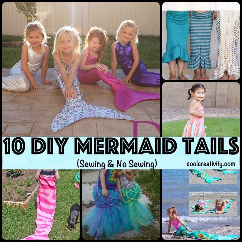 Best ideas about DIY Mermaid Costume No Sew
. Save or Pin 10 DIY Mermaid Tails Sewing & No Sewing Now.