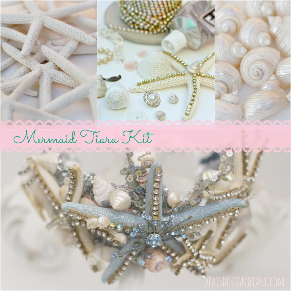 Best ideas about DIY Mermaid Crown
. Save or Pin how to make a seashell crown with a dollar store plastic Now.