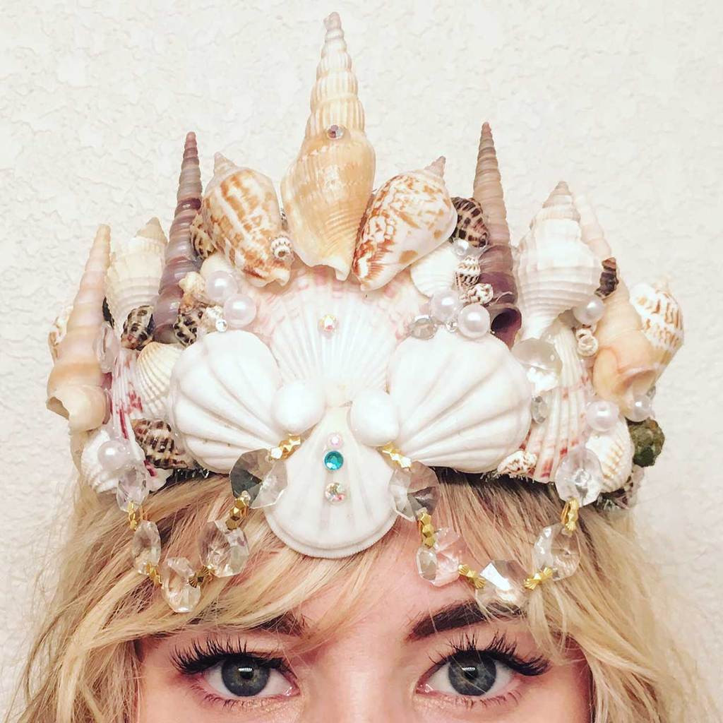 Best ideas about DIY Mermaid Crown
. Save or Pin How to Make a Mermaid Shell Crown – Seatail Now.