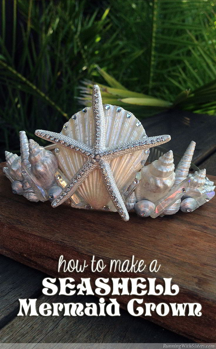 Best ideas about DIY Mermaid Crown
. Save or Pin How To Make A Seashell Mermaid Crown Running With Sisters Now.