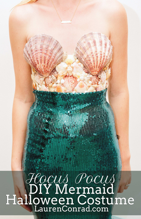 Best ideas about DIY Mermaid Halloween Costume
. Save or Pin Hocus Pocus My Mermaid Halloween Costume Lauren Conrad Now.