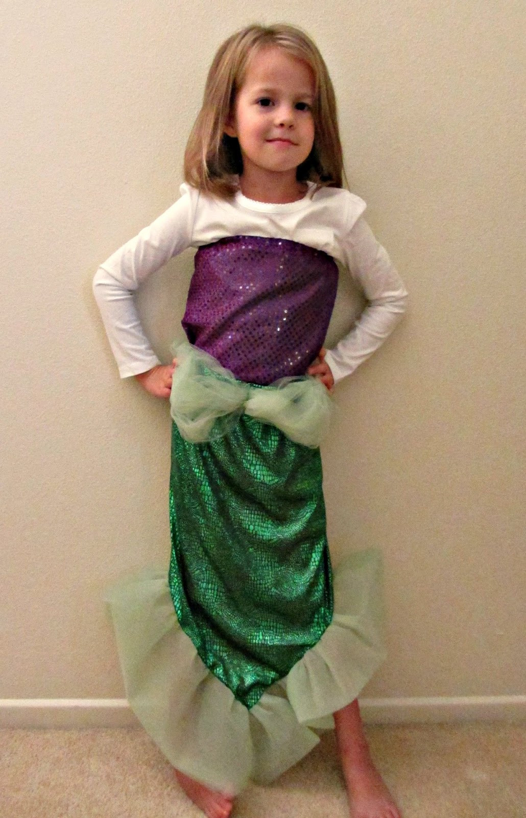 Best ideas about DIY Mermaid Halloween Costume
. Save or Pin Chadwicks Picture Place Homemade Mermaid Costume Now.