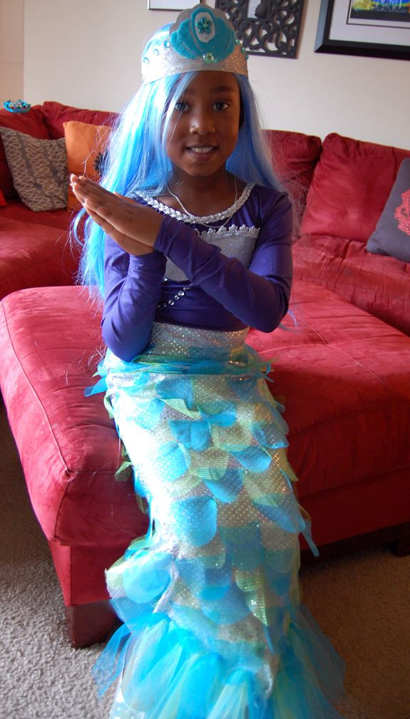 Best ideas about DIY Mermaid Skirt Costume
. Save or Pin AWESOME DIY Mermaid Costume with tutorial Now.