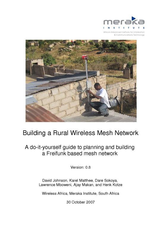 Best ideas about DIY Mesh Network
. Save or Pin File Building a Rural Wireless Mesh Network A DIY Guide Now.