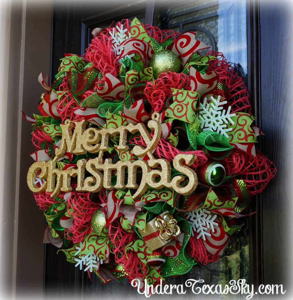 Best ideas about DIY Mesh Wreaths
. Save or Pin Christmas Deco Mesh Wreath Instructional Tutorial Under Now.