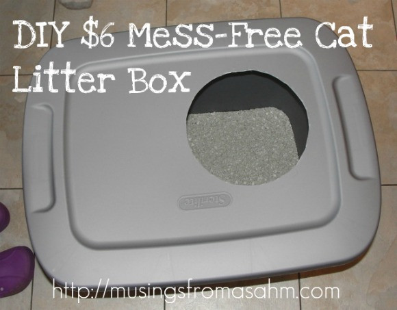 Best ideas about DIY Mess Free Cat Litter Box
. Save or Pin Do It Yourself Cheap Mess Free Cat Litter Box Living Now.