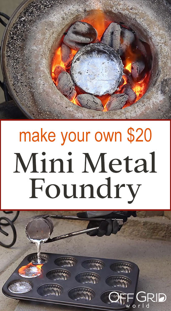 Best ideas about DIY Metal Foundry
. Save or Pin Melting Aluminum Cans With $20 Homemade Mini Metal Now.