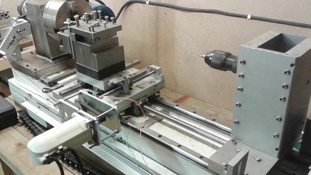 Best ideas about DIY Metal Lathe
. Save or Pin Diy cnc metal lathe first full program with ac servos Now.