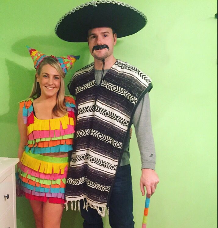 Best DIY Mexican Costume from My DIY Piñata and mexican costume Cinco de Ma...