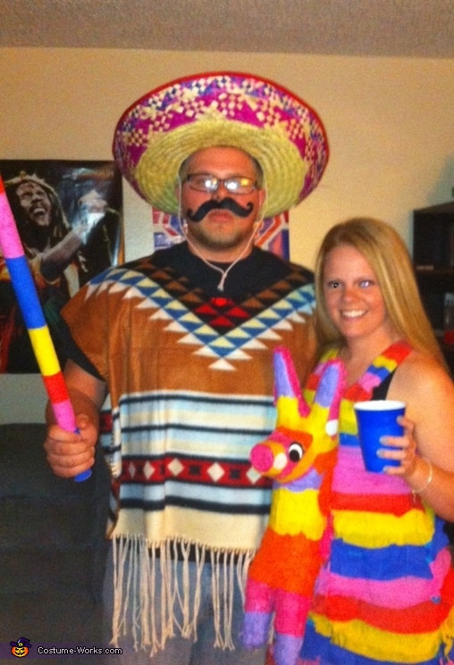 Best ideas about DIY Mexican Costume
. Save or Pin Mexican & Pinata Homemade Couple Costume Now.