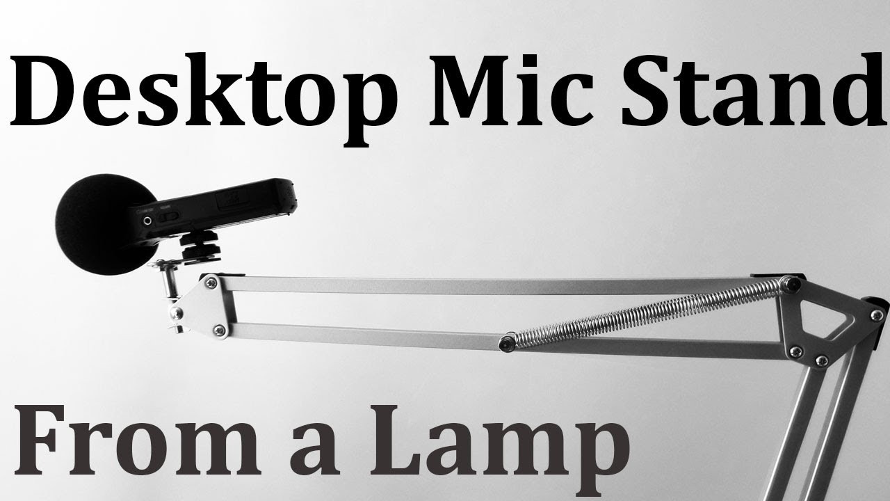 Best ideas about DIY Mic Stand
. Save or Pin DIY Mic Stand from a Lamp Now.