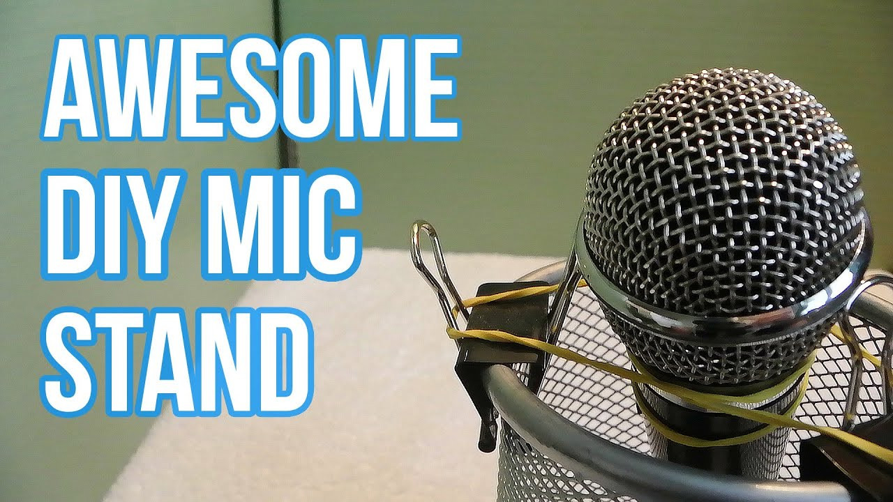 Best ideas about DIY Mic Stand
. Save or Pin DIY Customizable Mic Stand Now.