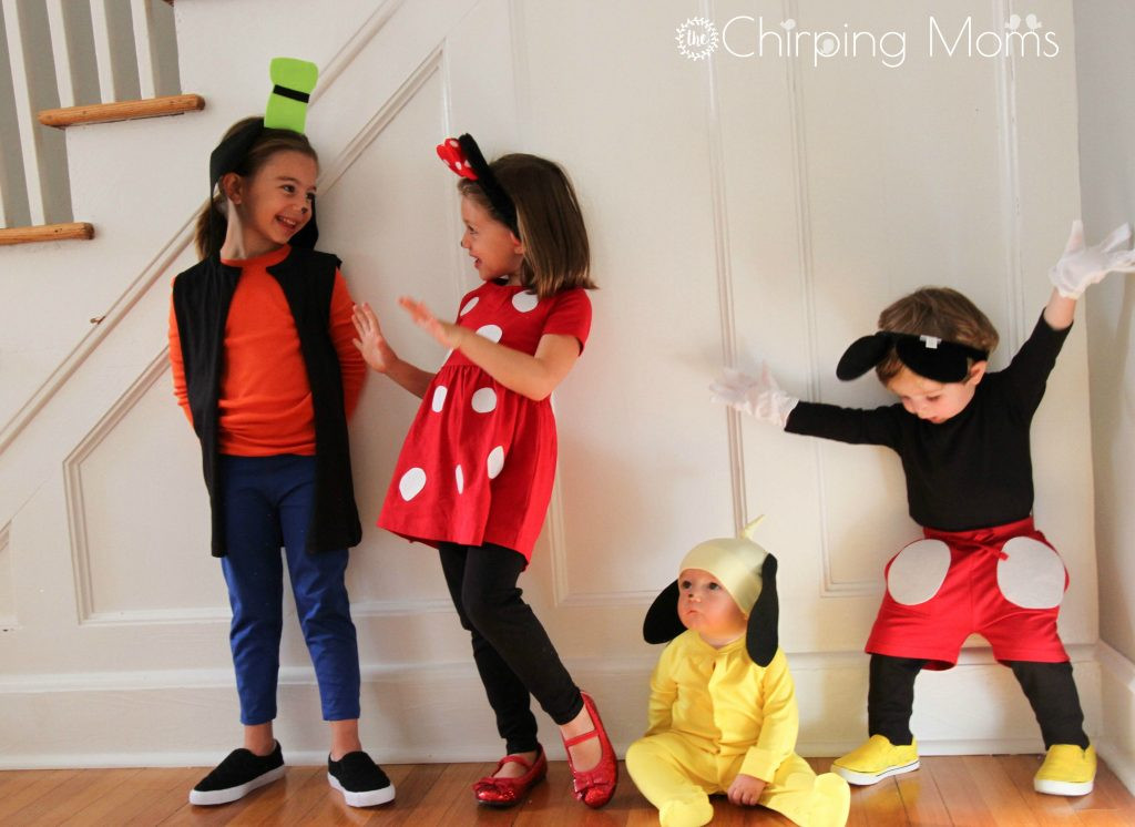 Best ideas about DIY Mickey And Minnie Costumes
. Save or Pin Easy DIY Mickey & Pals Costumes The Chirping Moms Now.