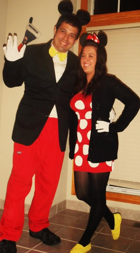 Best ideas about DIY Mickey And Minnie Costumes
. Save or Pin Mickey and Minnie DIY Halloween costume Now.
