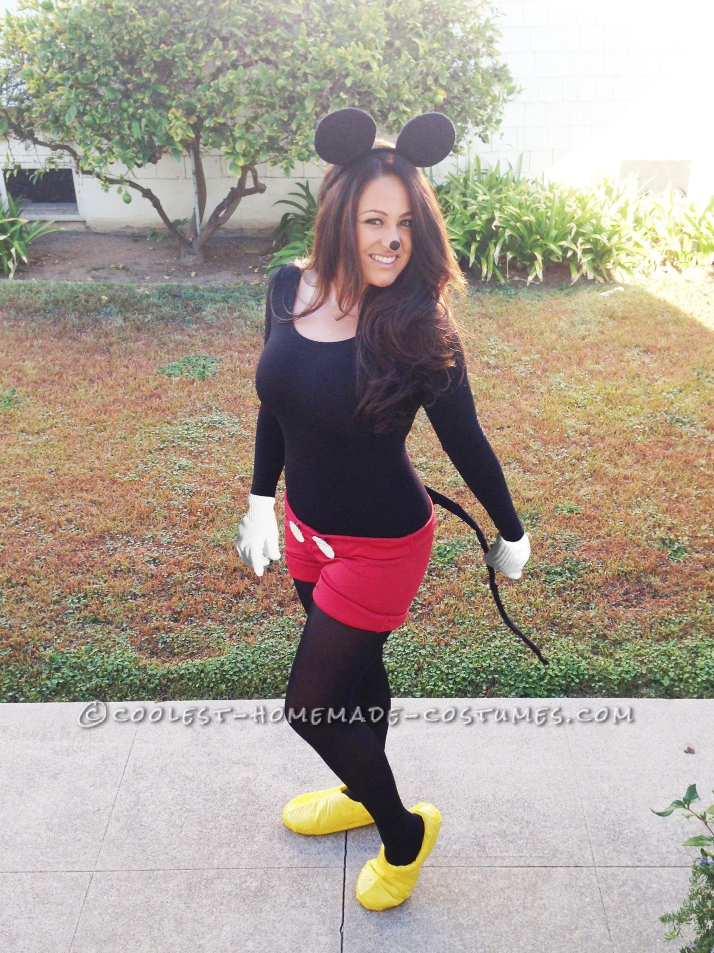 Best ideas about DIY Mickey Mouse Costume
. Save or Pin Cute No Sew Mickey Mouse Costume Now.