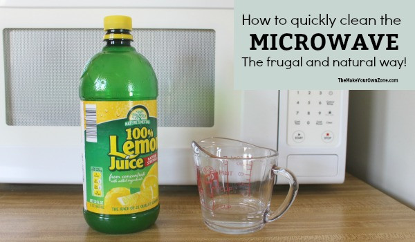 Best ideas about DIY Microwave Cleaner
. Save or Pin Homemade Microwave Cleaner The Make Your Own Zone Now.