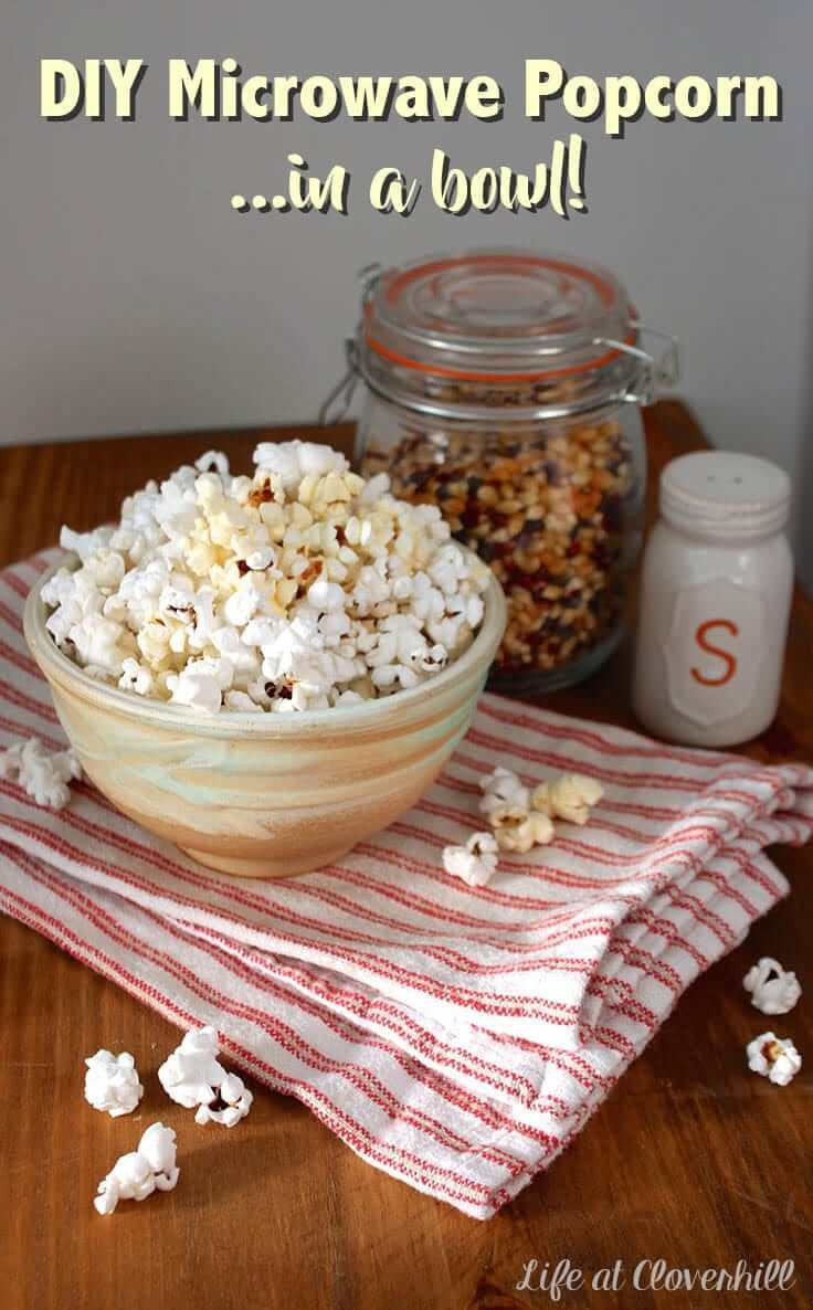Best ideas about DIY Microwave Popcorn
. Save or Pin DIY Microwave Popcorn in a Bowl A Healthy Snack Idea Now.