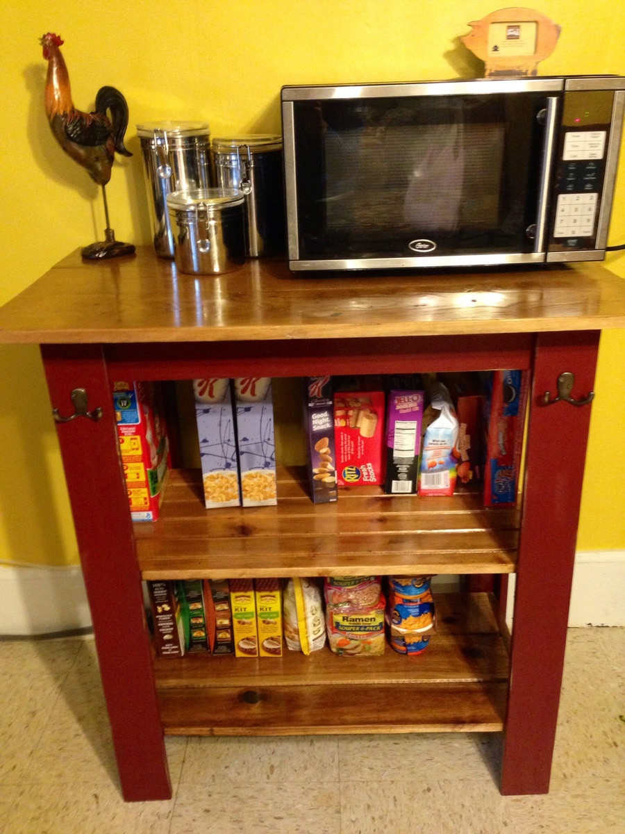 Best ideas about DIY Microwave Stand
. Save or Pin Ana White Now.