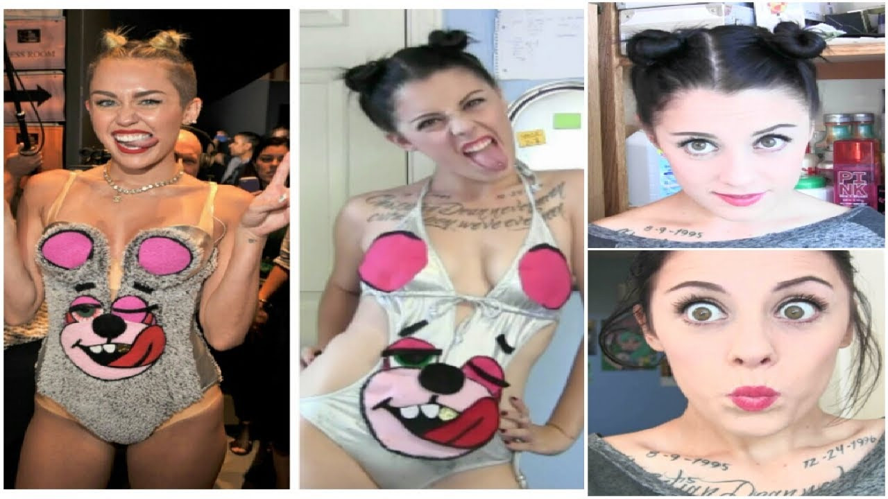 Best ideas about DIY Miley Cyrus Costume
. Save or Pin DIY Halloween Costume Miley Cyrus VMA s Bear Costume Now.
