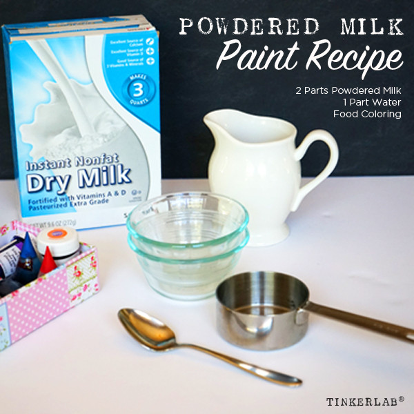 Best ideas about DIY Milk Paint
. Save or Pin Powdered Milk Paint Recipe for Kids Now.