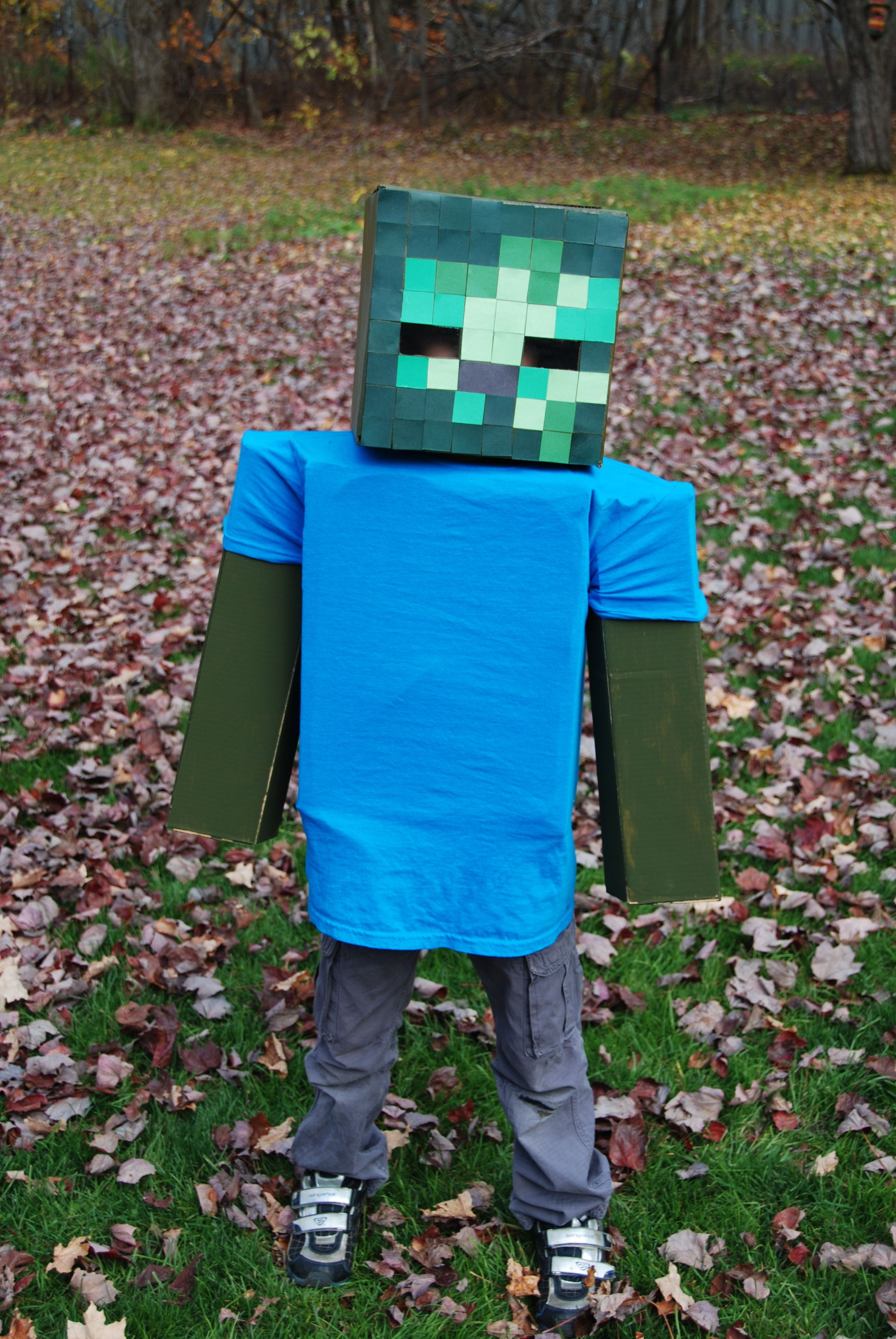 Best ideas about DIY Minecraft Costume
. Save or Pin Minecraft Zombie Costume Diy Lwhtxrs Now.